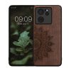 Kryt Kwmobile pro Xiaomi 13T/13T Pro, Hnědý, Dřevo, KWM000020IR003C