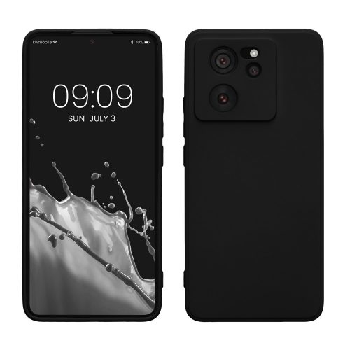 Kryt Kwmobile pro Xiaomi 13T/13T Pro, černý, silikon, KWM000020IU001C