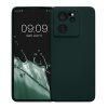 Kryt Kwmobile pro Xiaomi 13T/13T Pro, tmavě zelený, silikon, KWM000020IU002C