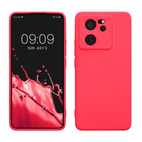 Kryt Kwmobile pro Xiaomi 13T/13T Pro, růžový, silikon, KWM000020IU005C