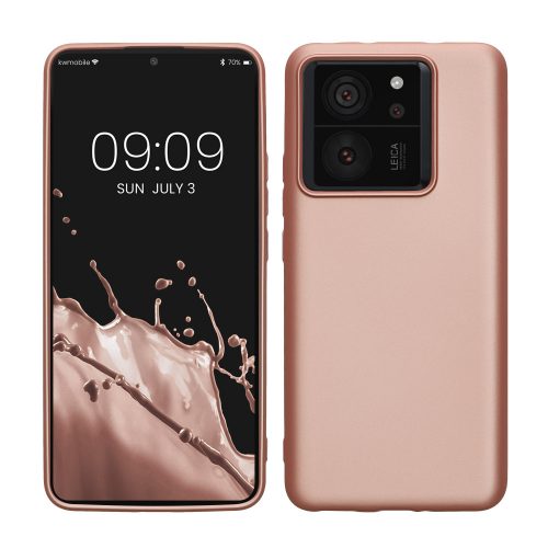 Kryt Kwmobile pro Xiaomi 13T/13T Pro, růžový, silikon, KWM000020IW001C