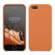 Kryt Kwmobile pro Apple iPhone 5/iPhone 5s/iPhone SE, oranžový, silikonový, KWM000008GO101C