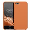 Kryt Kwmobile pro Apple iPhone 5/iPhone 5s/iPhone SE, oranžový, silikonový, KWM000008GO101C