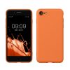 Kryt Kwmobile pro Apple iPhone 8/iPhone 7/iPhone SE 2, oranžový, silikonový, KWM000010IU091C