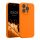 Kryt Kwmobile pro Apple iPhone 15 Pro, oranžový, silikonový, KWM000022OM004C