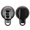 Kwmobile Kryt na klíče od auta pro Mini 3 Buttons - Smart Key, šedo/černý, silikon, KWM0000252U001C