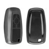 Kryt na klíče od auta Kwmobile pro Ford 2 Buttons - Keyless Go, šedo/černý, silikon, KWM0000252Y001C