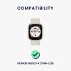 Řemínek Kwmobile pro Honor Watch 4, černý, silikon, KWM0000253E001C