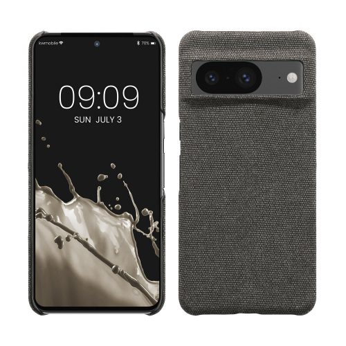 Pouzdro Kwmobile pro Google Pixel 8, šedé, textilní, KWM000020JB002C