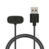 Kwmobile USB nabíjecí kabel pro Amazfit Bip 3/Bip 3 Pro/GTS 4 Mini, černý, plastový, KWM0000253K001C