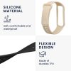 Sada 2 řemínků Kwmobile pro Xiaomi Smart Band 8 Active, černá/béžová, silikon, KWM0000254C002C