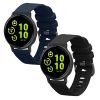 Sada 2 řemínků Kwmobile pro Garmin vivoactive 5/Active 5, černá/tmavě modrá, silikon, KWM0000254E001C