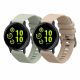 Sada 2 řemínků Kwmobile pro Garmin vivoactive 5/Active 5, zelená/krémová, silikonová, KWM0000254E003C