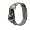 Pásek Kwmobile pro Fitbit Charge 6/Charge 5, stříbrný, ocelový, KWM0000254K001C