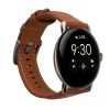 Řemínek Kwmobile pro Google Pixel Watch 2/Pixel Watch, hnědý, přírodní kůže, KWM0000254L001C