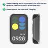 Sada 2 kompletních krytů Kwmobile pro Xiaomi Smart Band 8 Active/Redmi Band 2, průhledné, plastové, KWM0000254Q001C