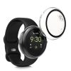 Sada 2 pouzder Kwmobile s bezpečnostním sklem pro Google Pixel Watch 2/Pixel Watch, Transparent, Plast, KWM0000254R001C