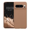 Pouzdro Kwmobile pro Google Pixel 8 Pro, krémové, silikonové, KWM0000208G031C