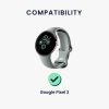 Kwmobile USB nabíjecí kabel pro Google Pixel Watch 2, černý, plastový, KWM0000255M001C