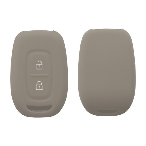 Kryt klíče od auta Kwmobile pro Dacia/Renault 2 Buttons, šedý, silikon, KWM000012VM004C