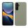 Pouzdro Kwmobile pro Samsung Galaxy A55, zelené, silikonové, KWM000021ME013C