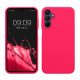 Pouzdro Kwmobile pro Samsung Galaxy A15 5G, růžové, silikonové, KWM000021MF004C