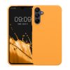 Pouzdro Kwmobile pro Samsung Galaxy A15 5G, oranžové, silikonové, KWM000021MF007C