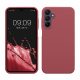 Pouzdro Kwmobile pro Samsung Galaxy A15 5G, tmavě růžové, silikonové, KWM000021MF011C