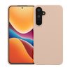 Pouzdro Kwmobile pro Samsung Galaxy A55, krémové, silikonové, KWM000021MG015C