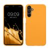 Pouzdro Kwmobile pro Samsung Galaxy A15 5G, oranžové, silikonové, KWM000021MH006C