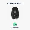 Kryt na klíče od auta Kwmobile pro Opel 3 tlačítka - Keyless Go, zelená/zlatá, silikon, KWM0000256D002C