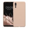 Kryt Kwmobile pro Huawei P20, krémový, silikonový, KWM000008PX012C