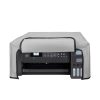 Kryt Kwmobile pro tiskárnu Epson EcoTank ET-4810/EcoTank ET-4800, světle šedý, textil, KWM0000256X002C