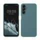 Pouzdro Kwmobile pro Samsung Galaxy A05s, tmavě zelené, silikonové, KWM000021MW017C