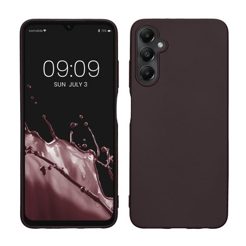 Pouzdro Kwmobile pro Samsung Galaxy A05s, vínové, silikonové, KWM000021NA006C