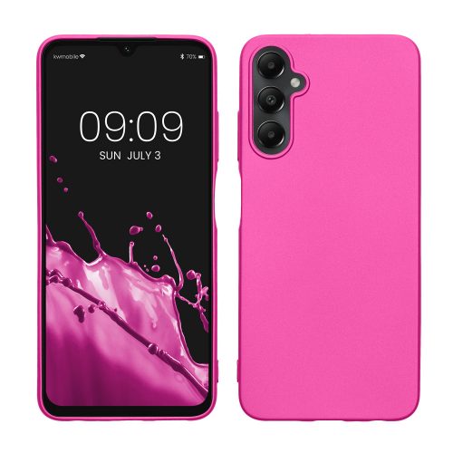 Pouzdro Kwmobile pro Samsung Galaxy A05s, růžové, silikonové, KWM000021NA007C