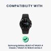 Dokovací stojan Kwmobile pro Samsung Galaxy Watch 4/Galaxy Watch 4 Classic/Galaxy Watch 3, černý, silikon, KWM0000257B001C