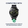 Řemínek Kwmobile pro Huawei Watch GT 3 Pro (46 mm)/GT3 46 mm, černý, silikon, KWM0000257J001C