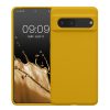 Pouzdro Kwmobile pro Google Pixel 7, žluté, silikonové, KWM0000171I053C