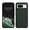 Pouzdro Kwmobile pro Google Pixel 8, tmavě zelené, silikonové, KWM0000208H015C