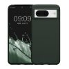 Pouzdro Kwmobile pro Google Pixel 8, tmavě zelené, silikonové, KWM0000208H015C