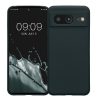 Pouzdro Kwmobile pro Google Pixel 8, tmavě zelené, silikonové, KWM0000208L015C