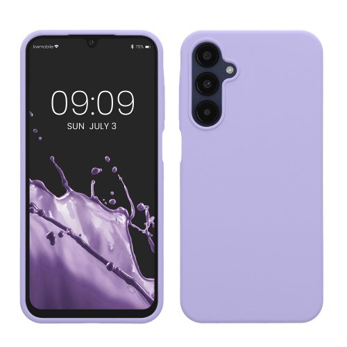 Kryt Kwmobile pro Samsung Galaxy A25, fialový, silikon, KWM000021MV005C