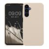 Pouzdro Kwmobile pro Samsung Galaxy A25, krémové, silikonové, KWM000021MV006C