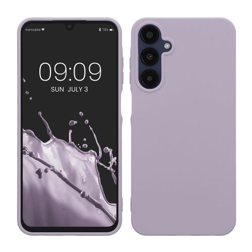 Kryt Kwmobile pro Samsung Galaxy A25, fialový, silikon, KWM000021MX005C