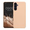 Pouzdro Kwmobile pro Samsung Galaxy A25, zlaté, silikonové, KWM000021MZ005C