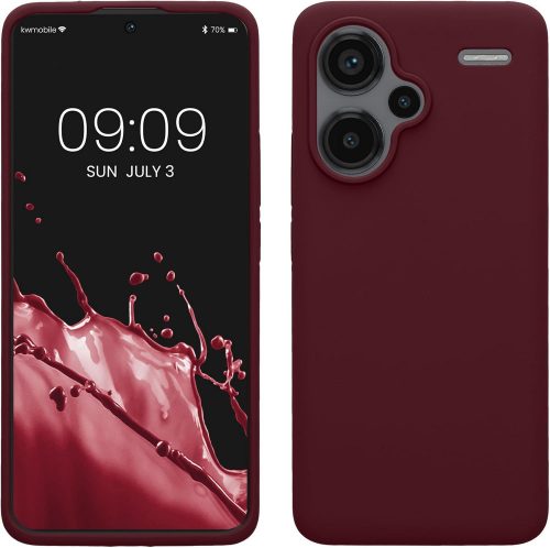 Kryt Kwmobile pro Xiaomi Redmi Note 13 Pro Plus 5G, černý, silikon, KWM000020KH004C