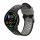 Řemínek Kwmobile pro Xiaomi Mi Watch Color Sport/S1 Active, černá/šedá, silikon, KWM0000258B002C