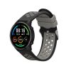 Řemínek Kwmobile pro Xiaomi Mi Watch Color Sport/S1 Active, černá/šedá, silikon, KWM0000258B002C