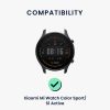 Řemínek Kwmobile pro Xiaomi Mi Watch Color Sport/S1 Active, černá/šedá, silikon, KWM0000258B002C